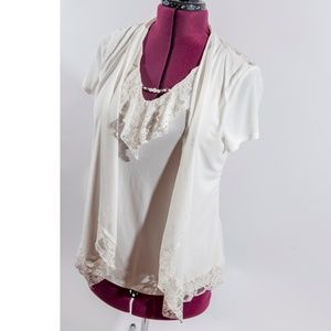 Beaded Lacey Blouse